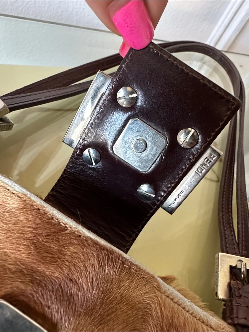 fendi calf hair bag - Picture 8 of 9